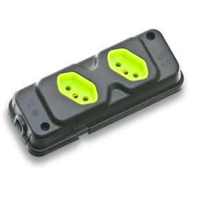 TOMADA EXT. 2 TOM. 2P+T PT 20A THYENE