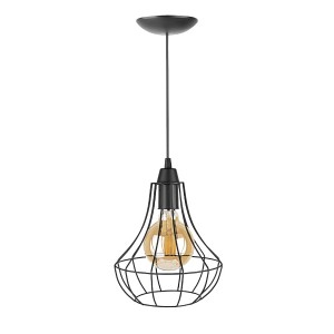 PENDENTE ARAMADO CONE CURVO PT